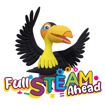 Illustration representing STEAM activities theme for August