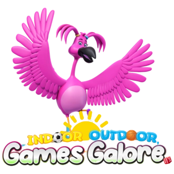 Illustration representing games and sports theme for July