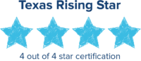 Texas Rising Star - 4 out of 4 star certification