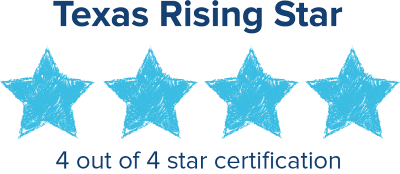 Texas Rising Star - 4 out of 4 star certification