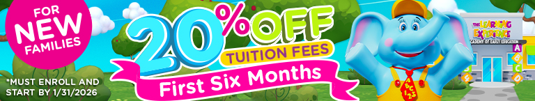 20% off first six months of tuition