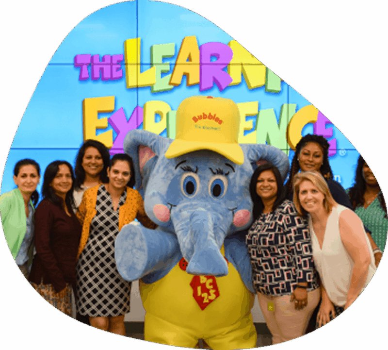 TLE Franchisees surround Bubbles